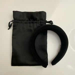 Emi Jay Black Padded Headband